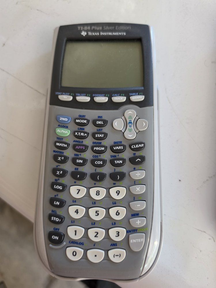 Texas Instruments TI-84 Plus Silver Edition Graphing Calculator
