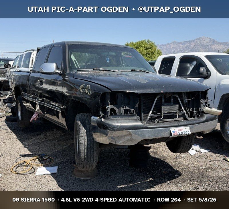 2000 GMC Sierra 1500 GMT800 Parts - UTPAP Ogden