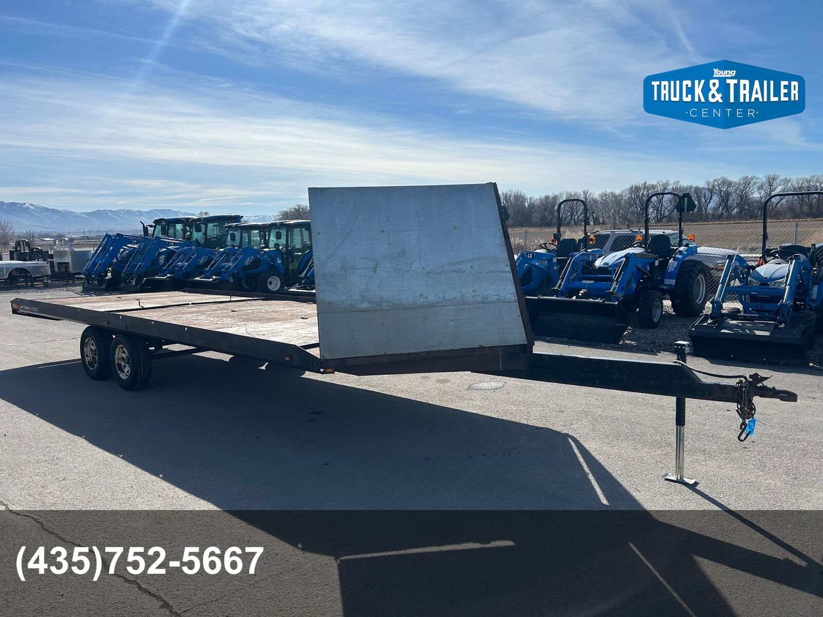 2006 4 PLACE OPEN SLED TRAILER