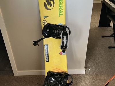 Snowboard and Boots