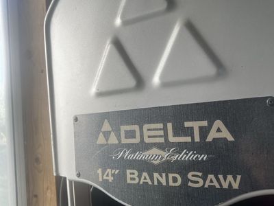 Delta Platinum Edition 14" Band Saw Model 28-262