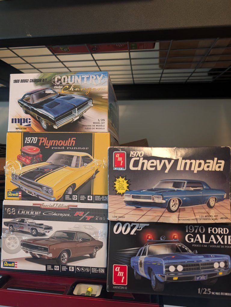 Vintage Model Car Kits
