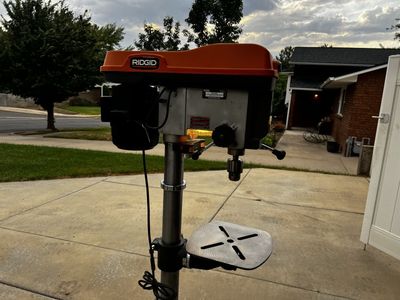 RIDGID DP15501 15-Inch Floor Drill Press with Mobile Base