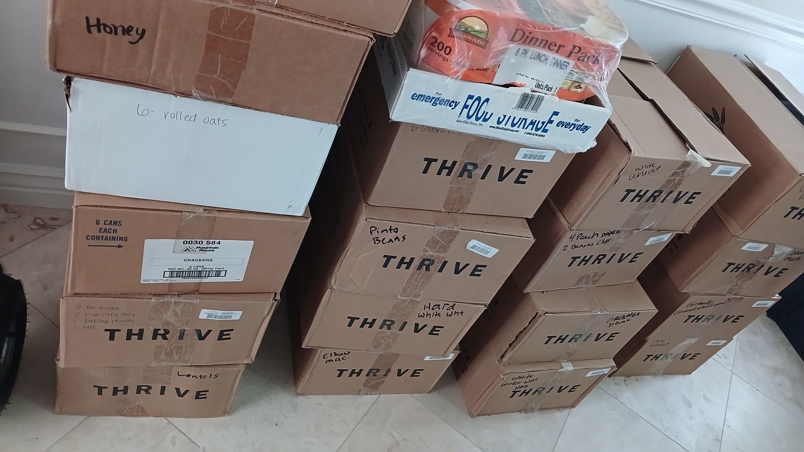 Food storage -free or cheap