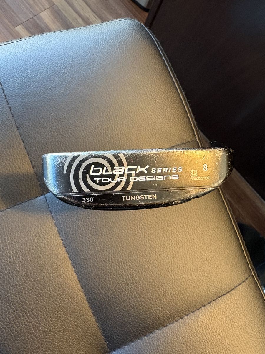Rare Odyssey Black Series Tour Designs 8 Putter with SuperStroke Grip