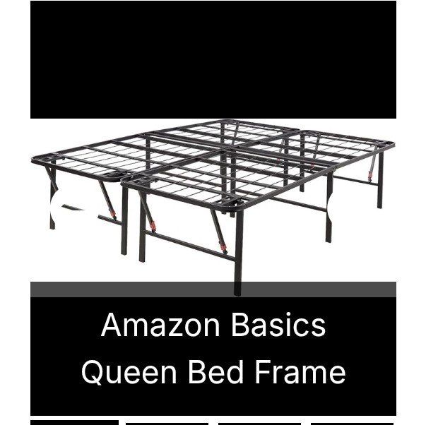 Queen Metal Bed Platform (NEW)