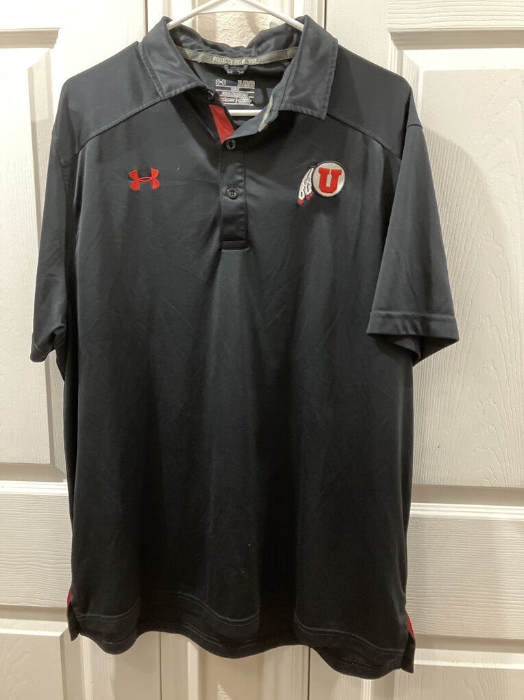 Black Under Armour University Of Utah Pullover