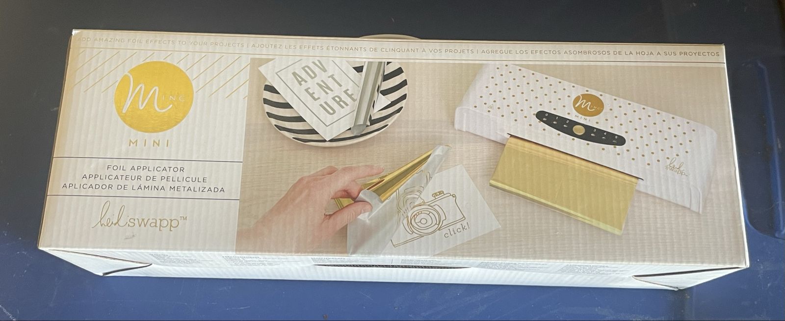 New! Heidi Swapp Minc Mini Foil Applicator Crafting Machine