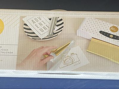 New! Heidi Swapp Minc Mini Foil Applicator Crafting Machine