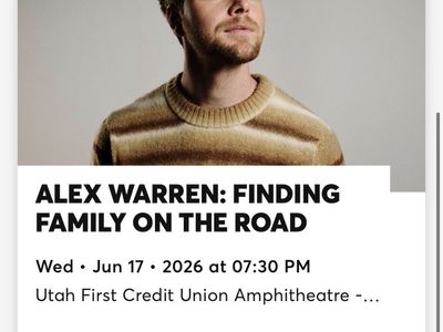 Alex Warren - 2 Seats ($110 Each)
