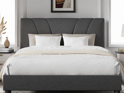 Brand New Upholstered King Sized Bed Frame