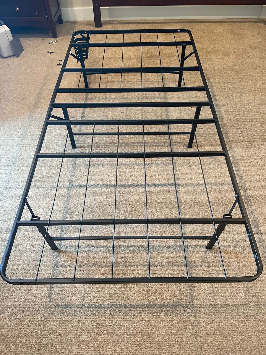 2 Twin metal platform bed frames