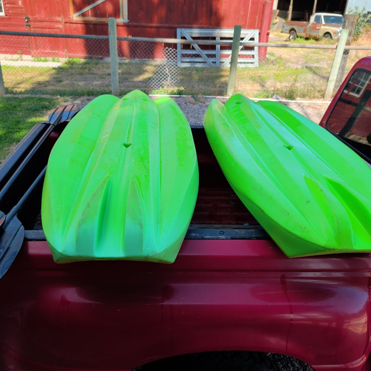 Youth kayaks