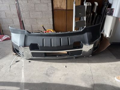 Front and rear bumper 2015 Chev 2500