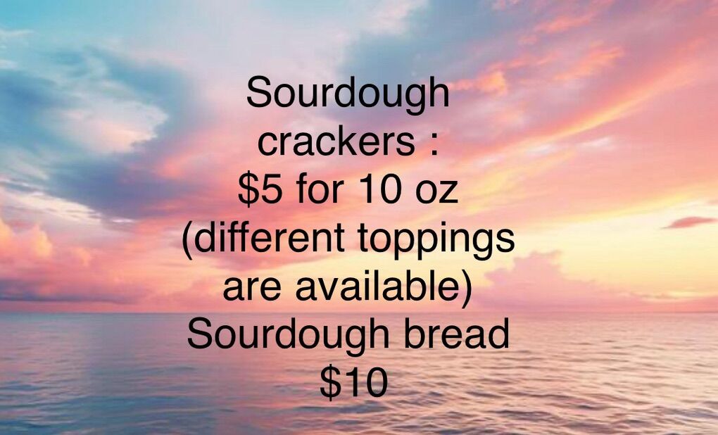 Sourdough Crackers And Bread
