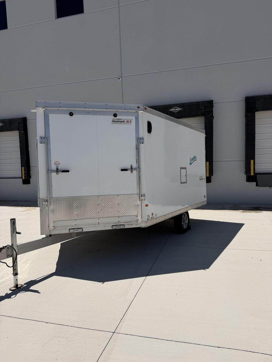 Aluminum Snowmobile Trailer