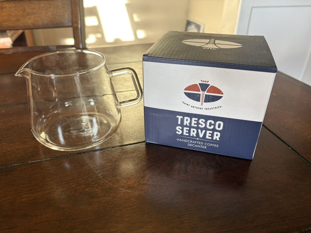 New Glass Tresco Server Coffee Decanter In Box