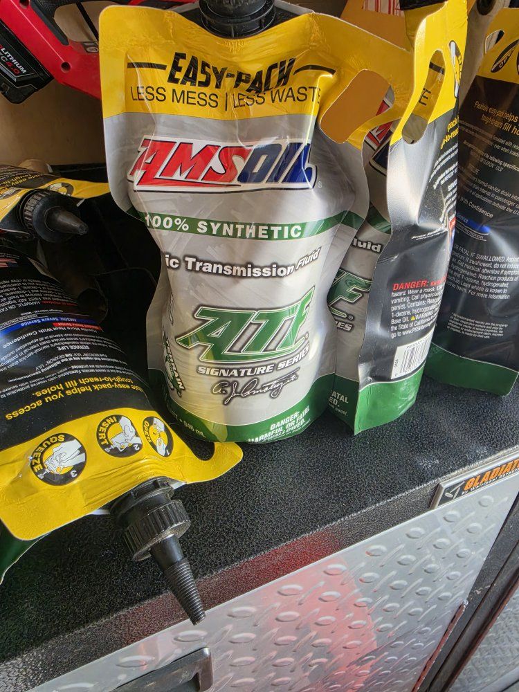 AMSOIL Signature Series 100% Synthetic ATF Transmission Fluid Easy-Pack