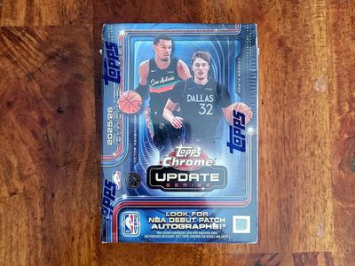 NEW-Topps Chrome NBA Update Series Blaster Box