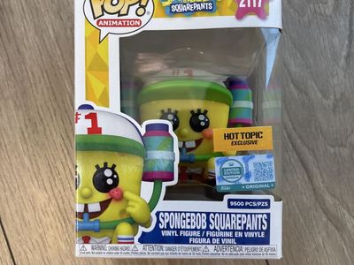 Funko Pop! Animation SpongeBob SquarePants #2117 Hot Topic Exclusive Vinyl Figure