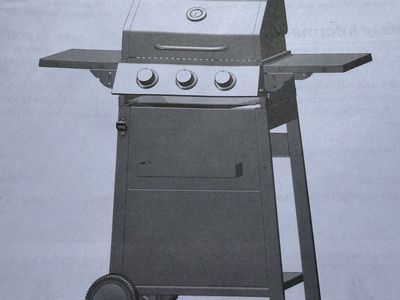 3-Burner Gas Grill – Brand New in Box