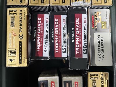 6.5 Creedmoor factory ammo