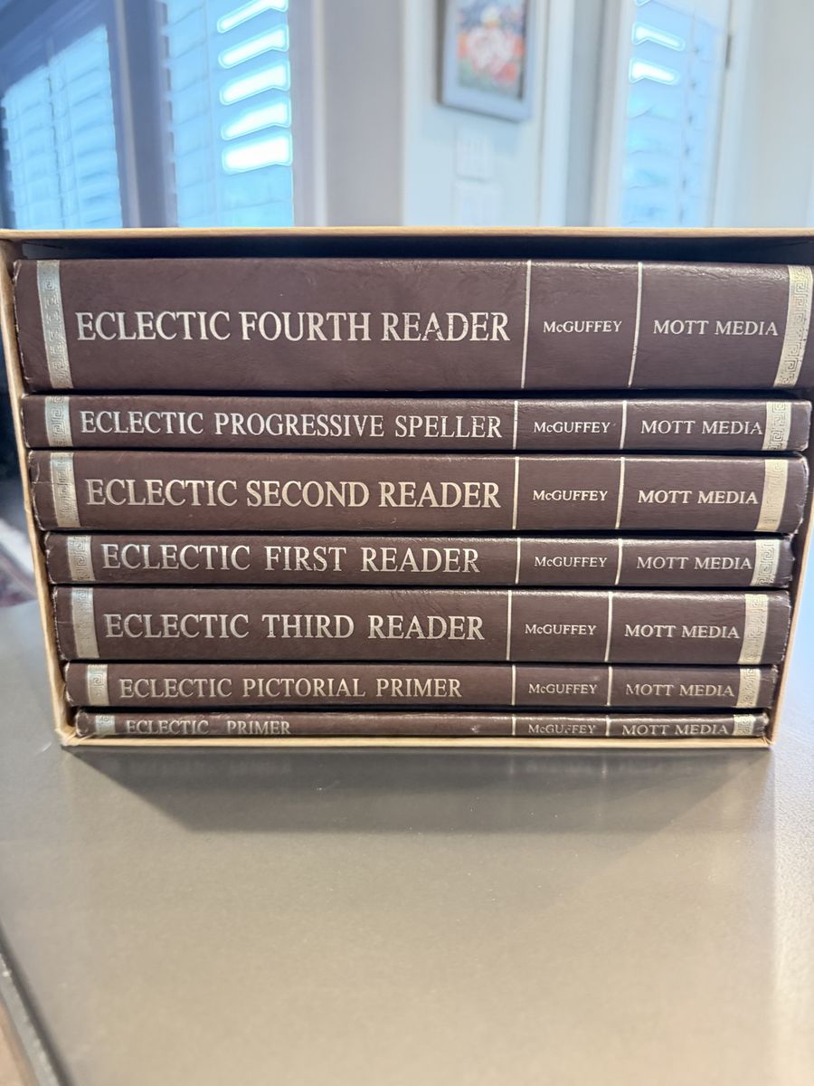 McGuffey's Eclectic Readers & Primer Set, Mott Media, 7-Book Collection, Homeschooling Classic