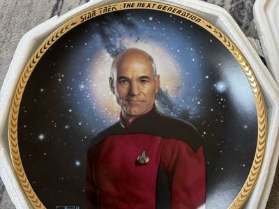 Star Trek collectors plate