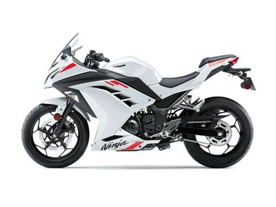 2026 Kawasaki Ninja 300 ABS Pearl Blizzard White -