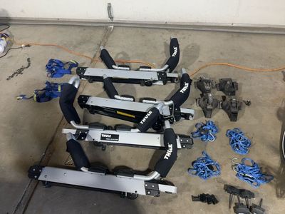 4 Thule Hullavator Pro Lift-Assist Kayak Racks – $1,000 OBO