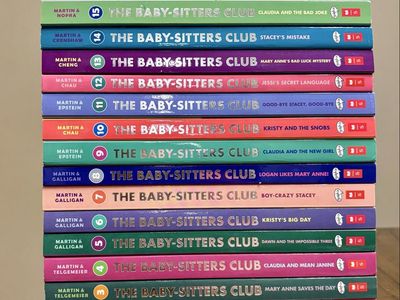 The Baby-Sitters Club Graphic Novel Collection - 15 Books by Martin, Galligan, Telgemeier, & More