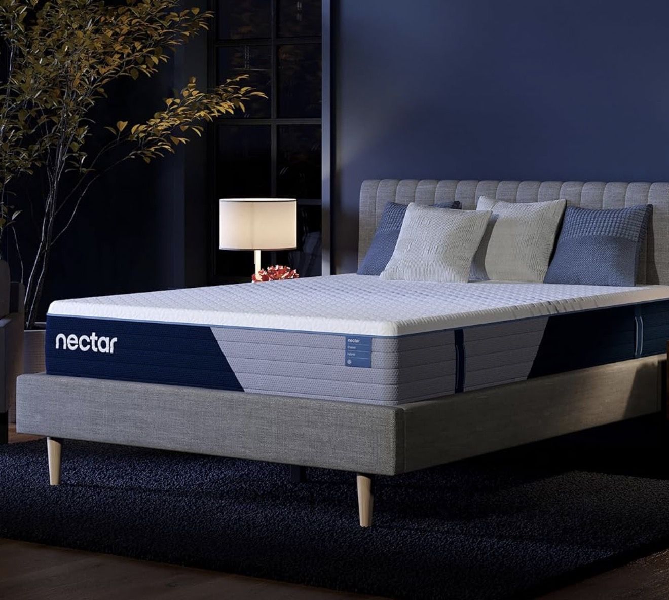 Nectar Classic Hybrid 12” King Mattress - Medium Firm - Memory Foam & Innerspring Coils