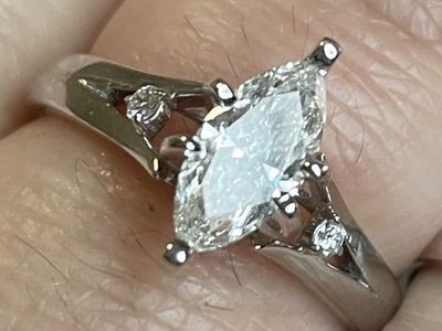 Marquise Diamond Ring