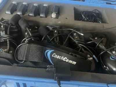 Coach Comm Coaching Headset 7 Sets