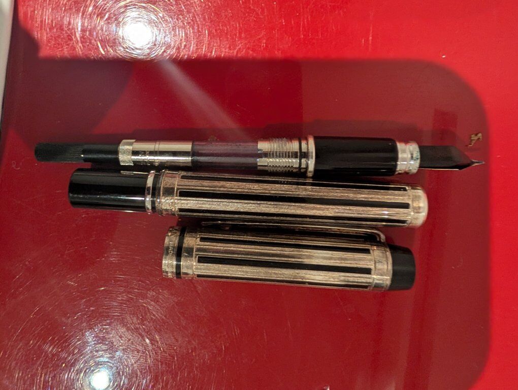 Waterman Leman 200 Night & Day Fountain Pen – Silv