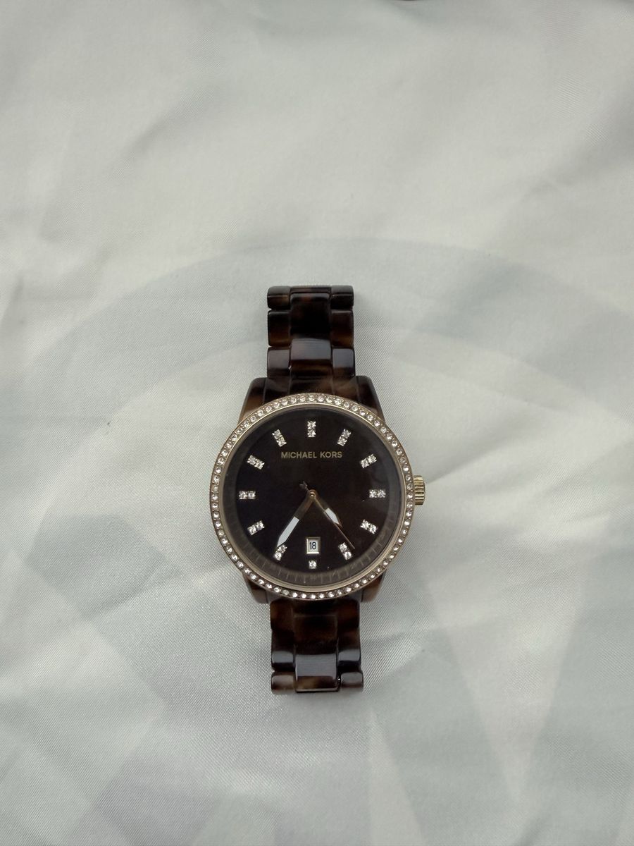 Michael Kors Tortoise Shell Watch