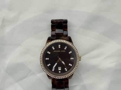 Michael Kors Tortoise Shell Watch
