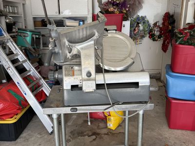 Used Hobart Meat Automatic Meat Slicer