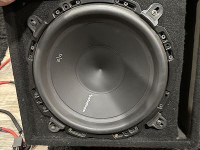 Rockford Fosgate, 12 inch sub amp and wiring