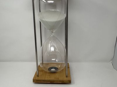 Large Decorative Hourglass 18”