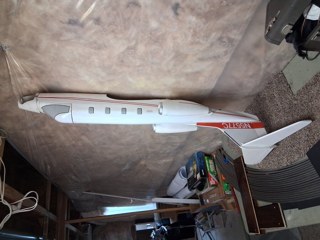 RC Great Planes lear jet