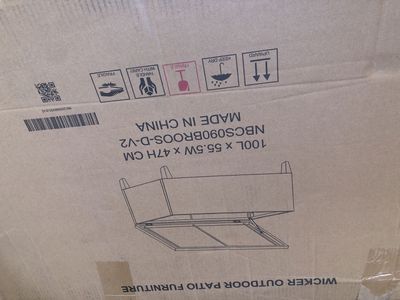 Wicker Outdoor Patio Furniture - New in Box