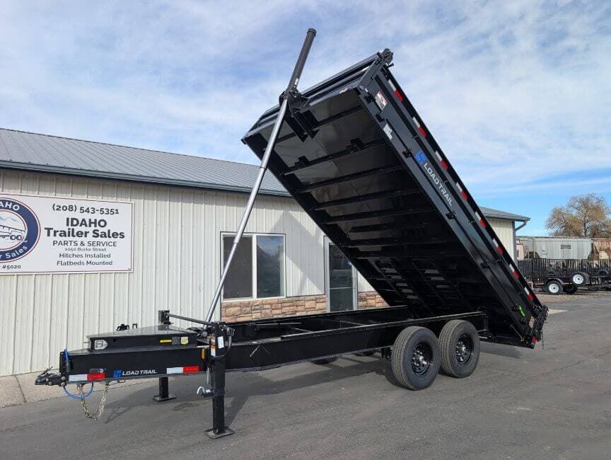 2026 Load Trail DZ 96x16x18 Telescopic Deckover Dump Fold Sides 14K