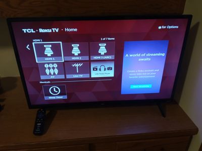 TCL Flatscreen 32 inch TV