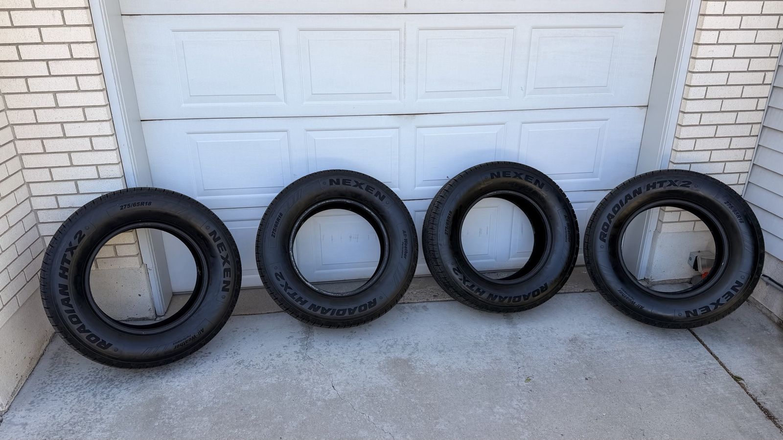 4 Tires 275/65/18 3PMSF Excellent