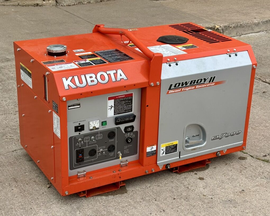 Kubota GL-7000 Lowboy II Diesel Generator