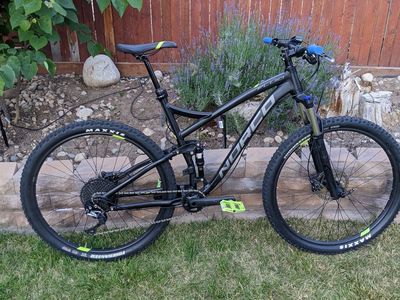 Norco Fluid 1 FS 2019 BLACK/GREEN/GREY XL29