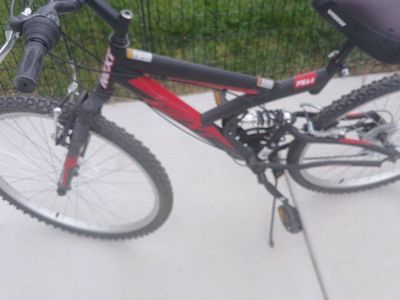 Next PX 4.0 Dual Suspension Mountain Bike - Black/Red