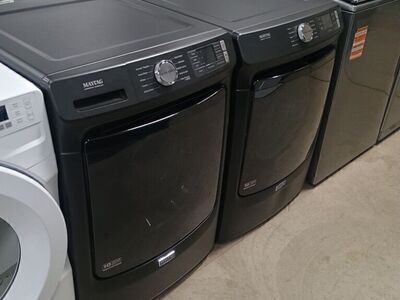 NEW MAYTAG GAS FRONT LOAD STACKABLE LAUNDRY SET
