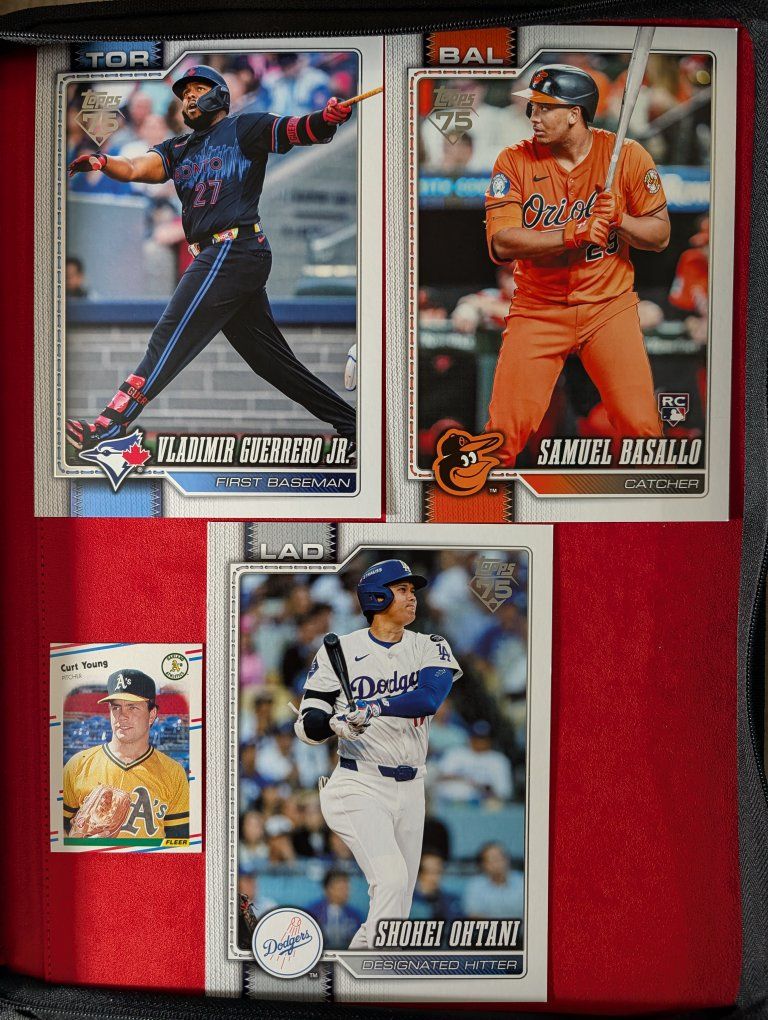 [Oversized] 2026 Topps Cards. Shohei Ohtani, Vladimir Guerrero Jr., Samuel Basallo RC